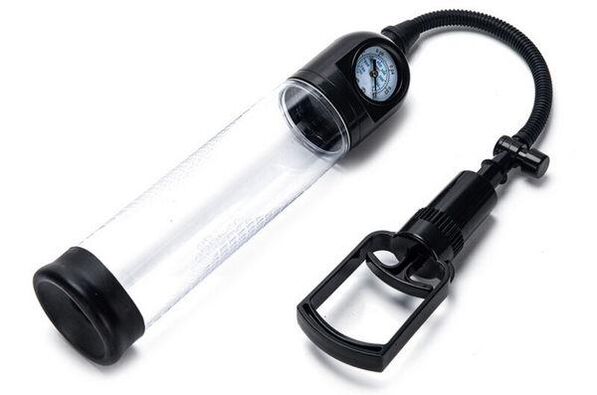 Vacuum pump to increase a limb