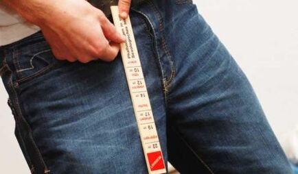 PENIS SIZE MEASURES