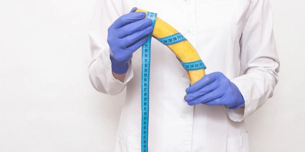 a banana in one centimeter symbolizes a penis enlarged with soda