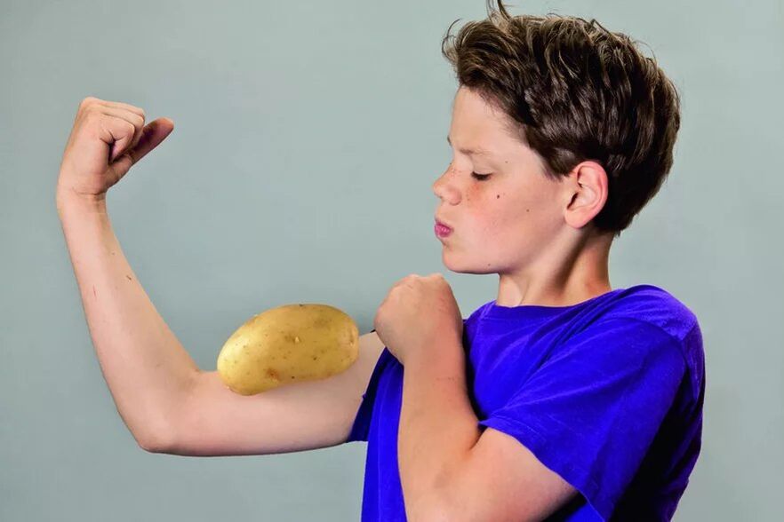 At 16, a teenager can become the owner of a strong body